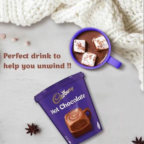 Cadbury Hot Chocolate Drink Powder Mix, 200 g_5