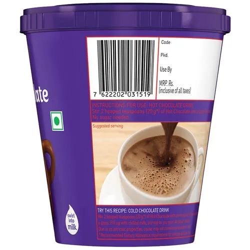 Cadbury Hot Chocolate Drink Powder Mix, 200 g_1