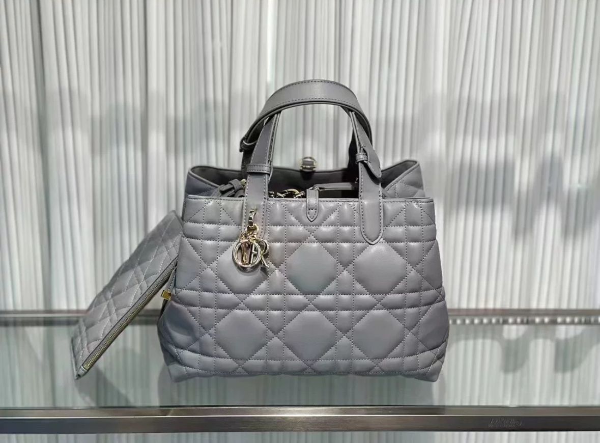 Diamond Quilted Tote Bag _1