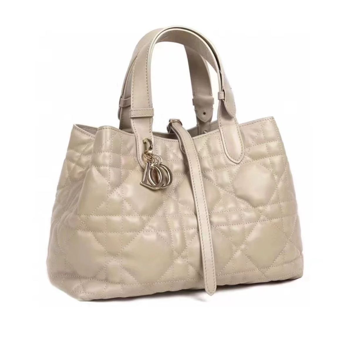 Diamond Quilted Tote Bag _3