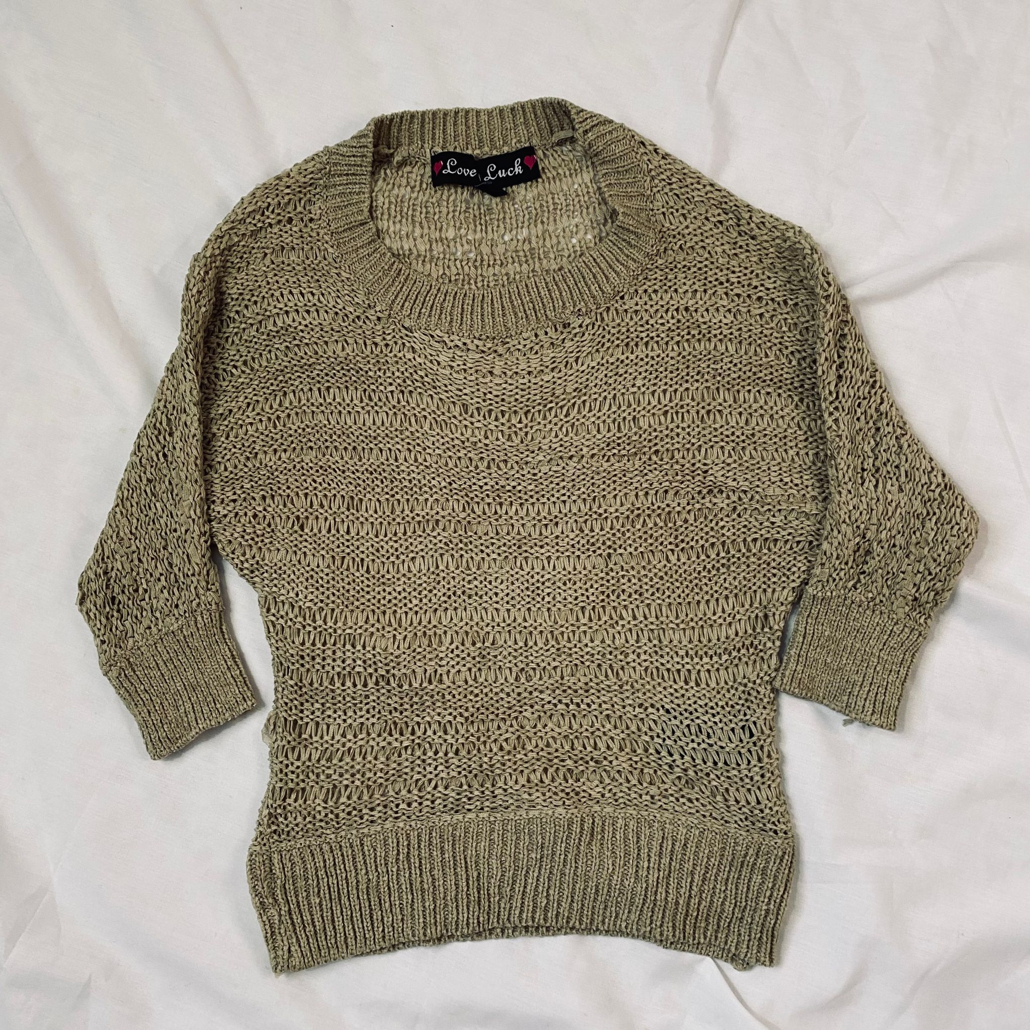 Cozy Chic Knit Sweater - beige_0