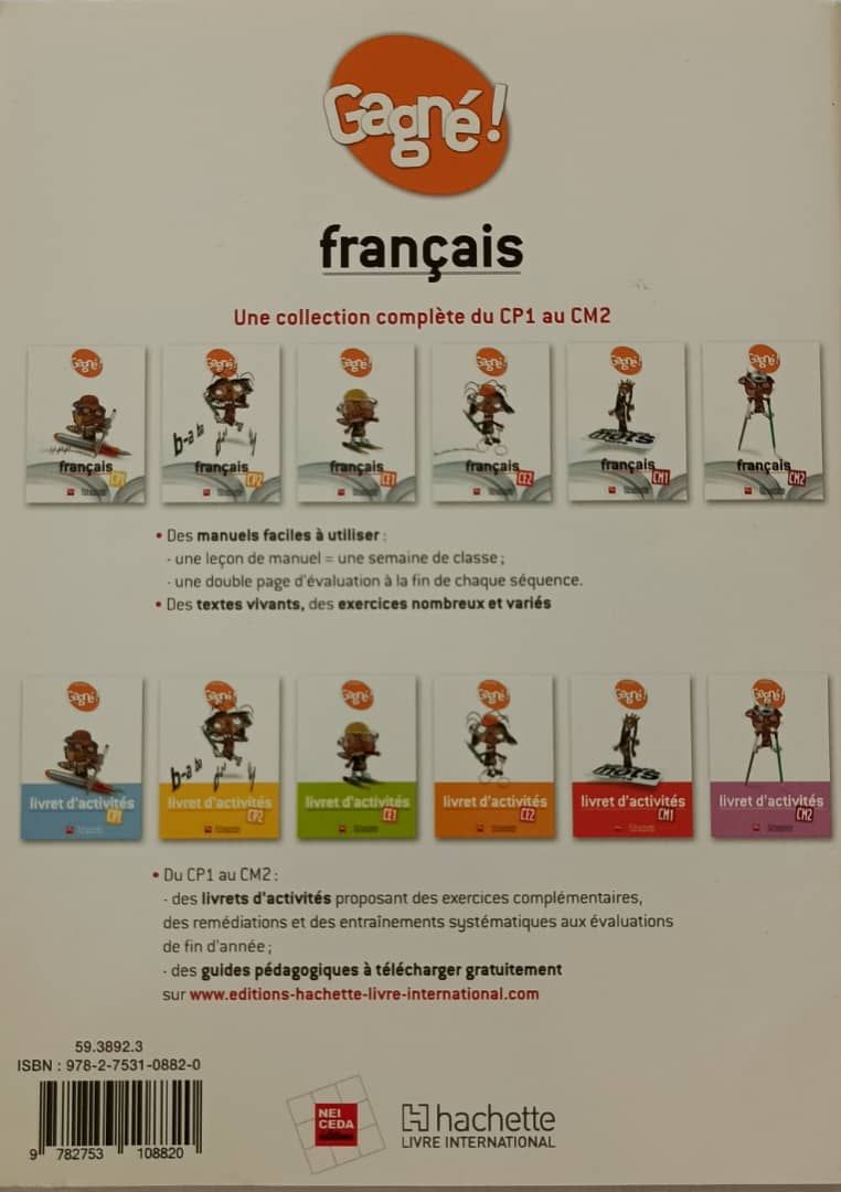 Gagné Français (Livret Activité) - CP1_1