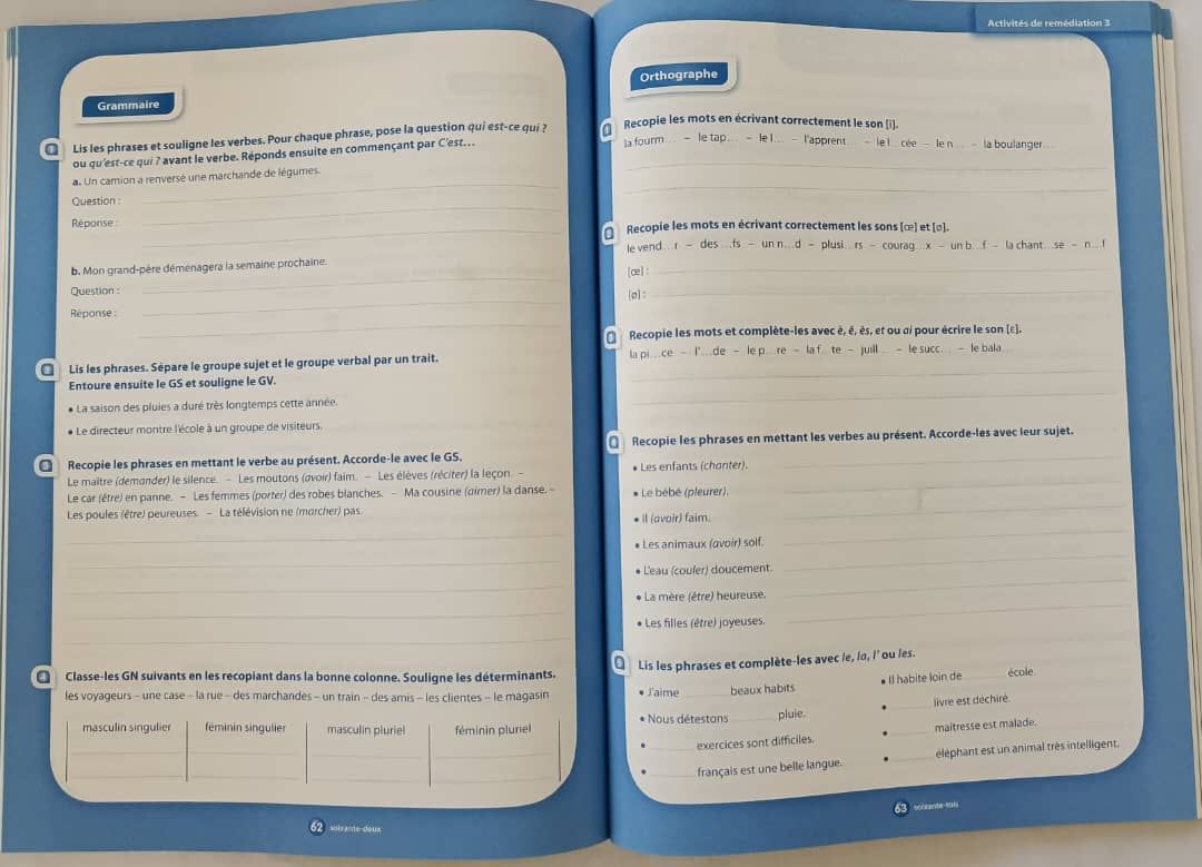 Gagné Français (Livret Activité) - CE1_2