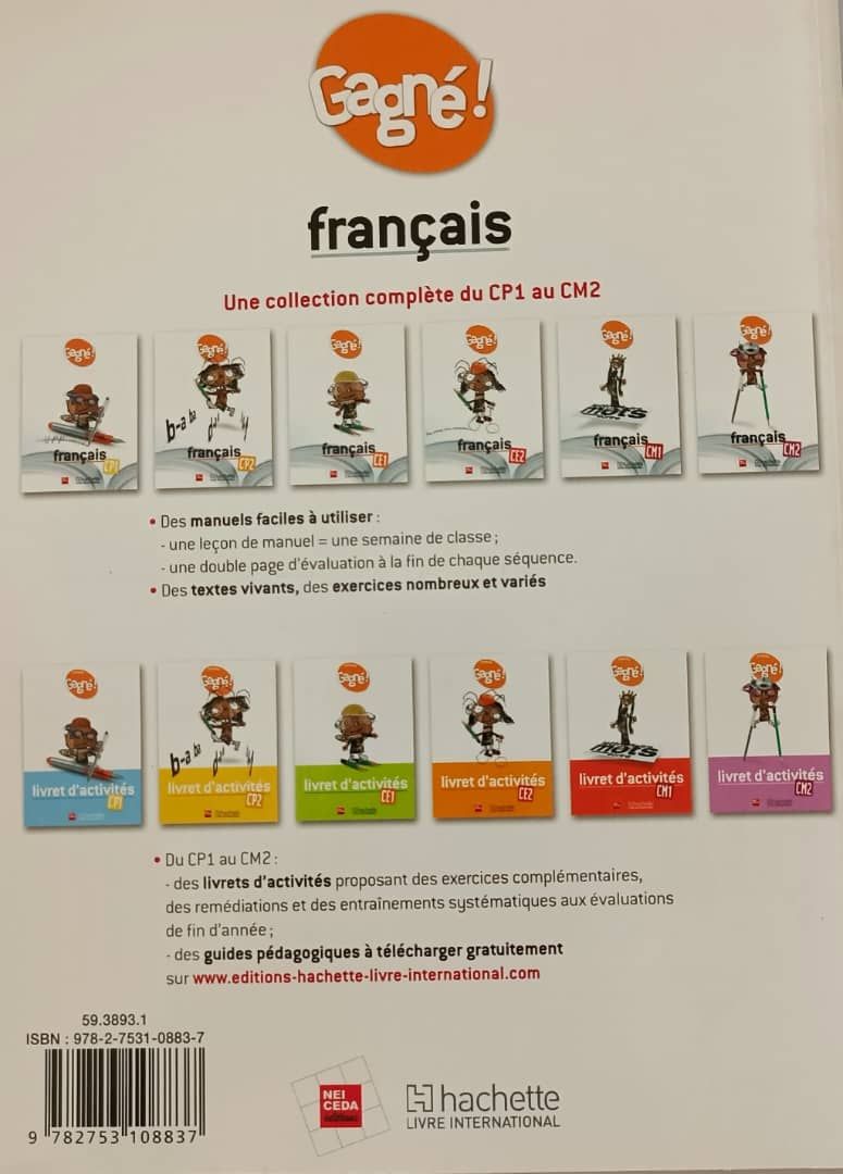 Gagné Français (Livret Activité) - CE1_1