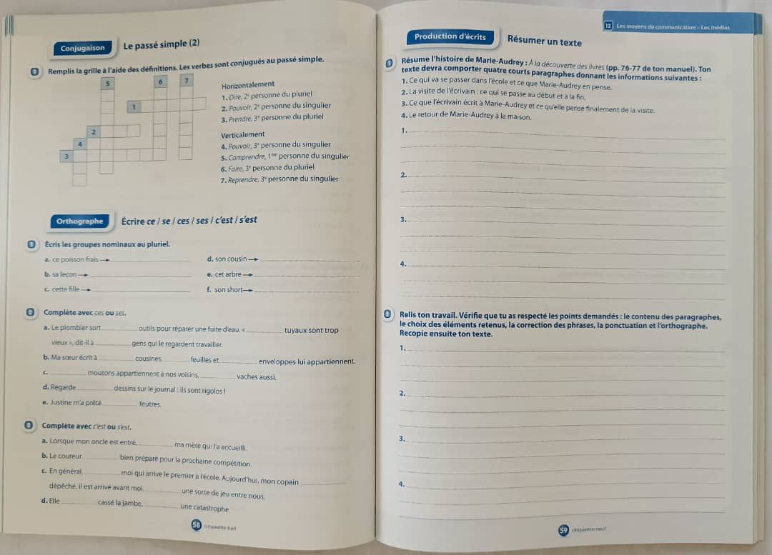 Gagné Français (Livret Activité) - CM1_2