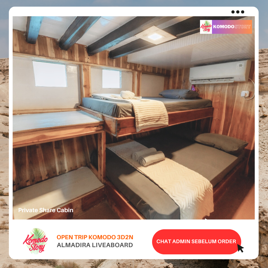 Open trip komodo 3D2N - Almadira Liveaboard_3