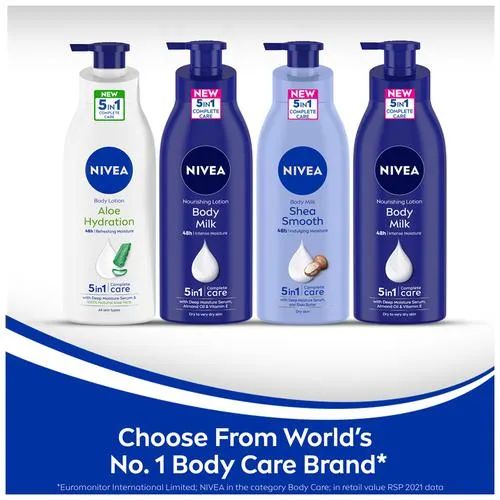 NIVEA Super Saver Pack - Body Milk Nourishing Lotion, 2x600ml _7