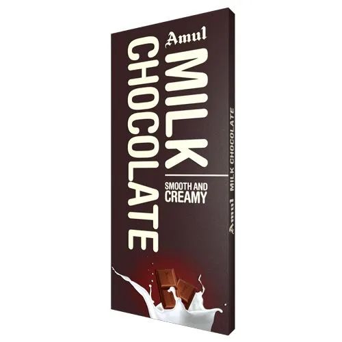 Amul Milk Chocolate - Smooth & Creamy, 150 g Carton_0