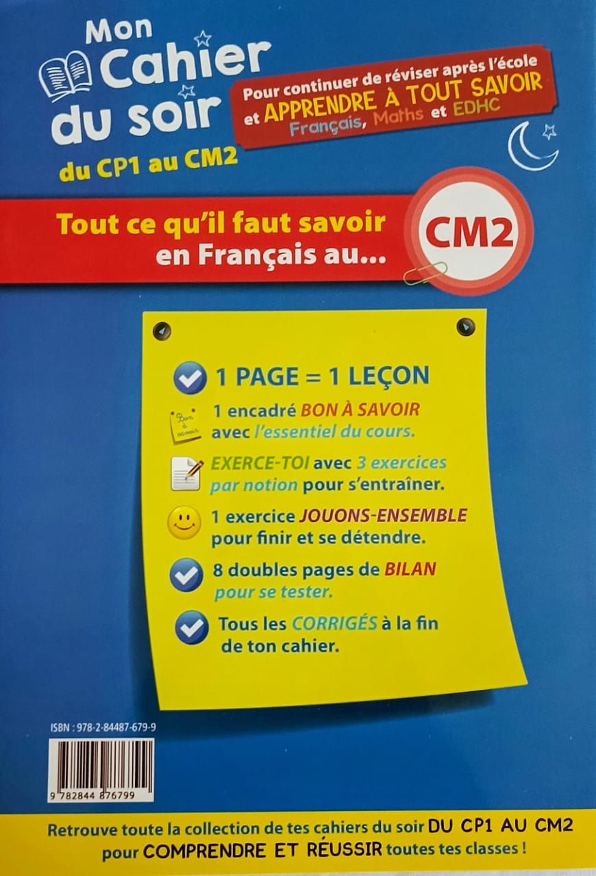 Mon Cahier du soir Français - CM2_1