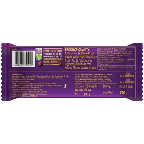 Cadbury Dairy Milk Silk Bubbly Chocolate Bar, 3 x 120 g Multipack_2