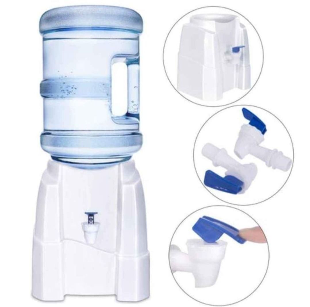 Water Bottle Dispenser Stand with One Faucet_2