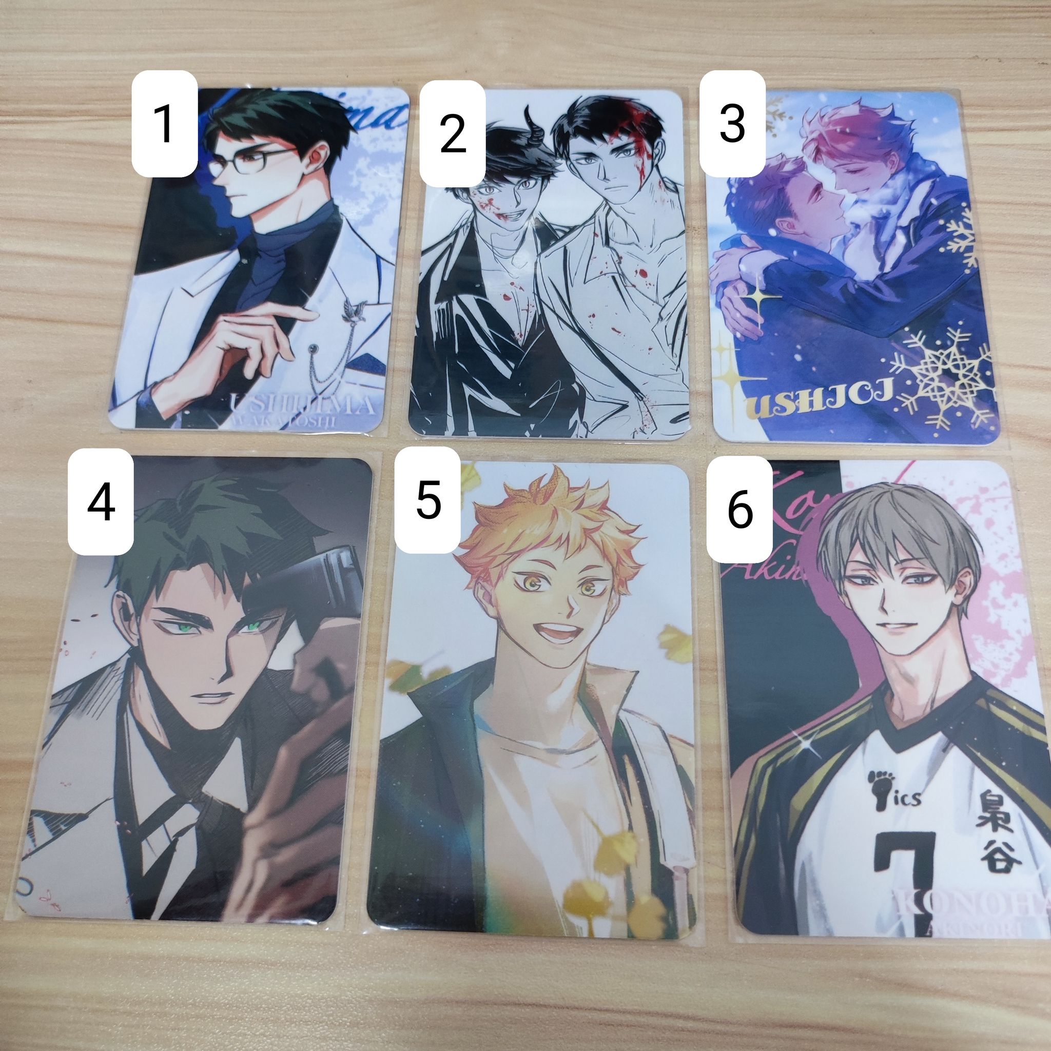 Haikyuu Fanart Hard Photocard_1