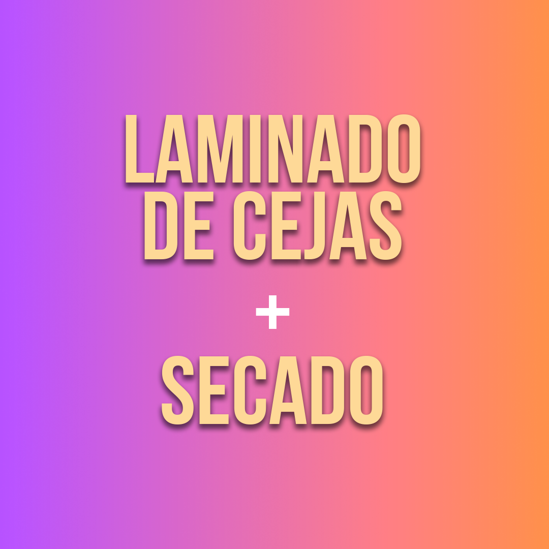 Laminado de cejas y secado_0