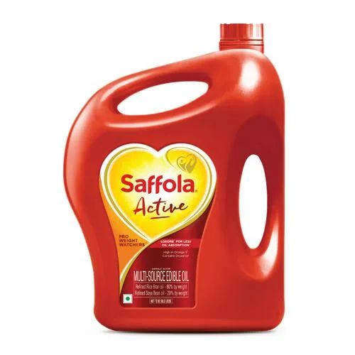 Saffola Active Refined Cooking Oil, 5 L Jar_1