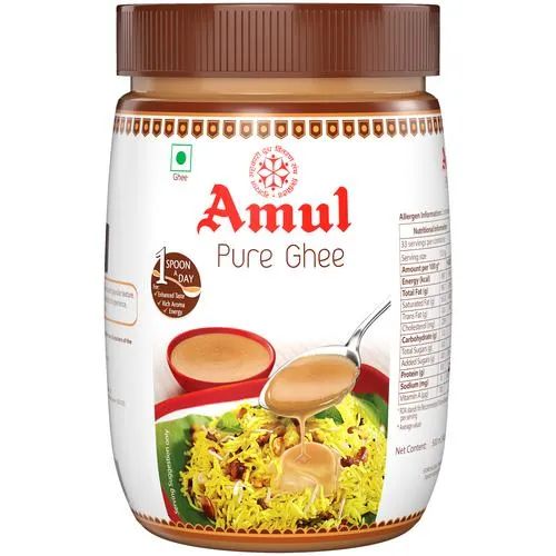 Amul Ghee/Tuppa, 500 ml Jar_1