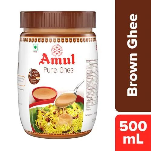 Amul Ghee/Tuppa, 500 ml Jar_0