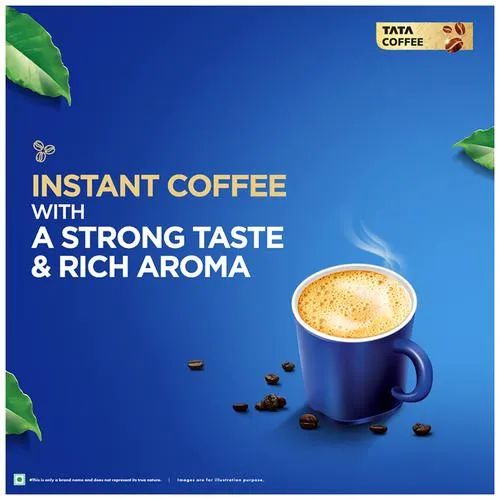 Tata Coffee Grand Classic Instant Coffee - Flavour Locked Decoction Crystals, Strong Taste & Rich Aroma, 200 g Pouch_3