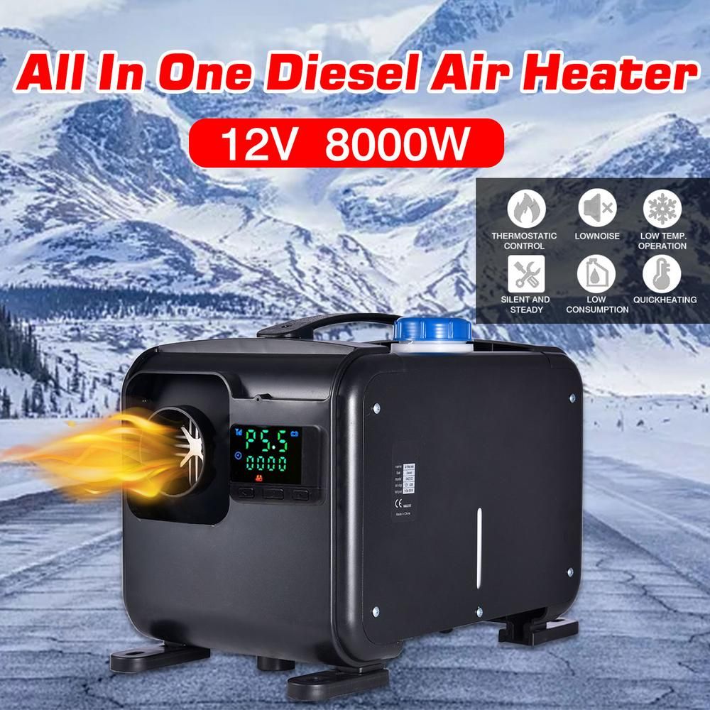 8000W 12V Diesel Powered Portable Home/Workshop/Car/Bus/Truck Heater System_1