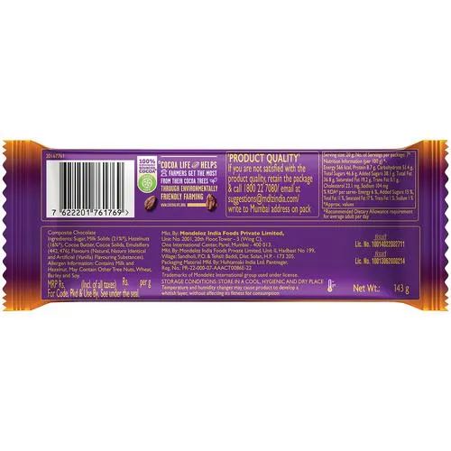 Cadbury Dairy Milk Silk Hazelnut Chocolate Bar, 2 x 143 g Multipack_1