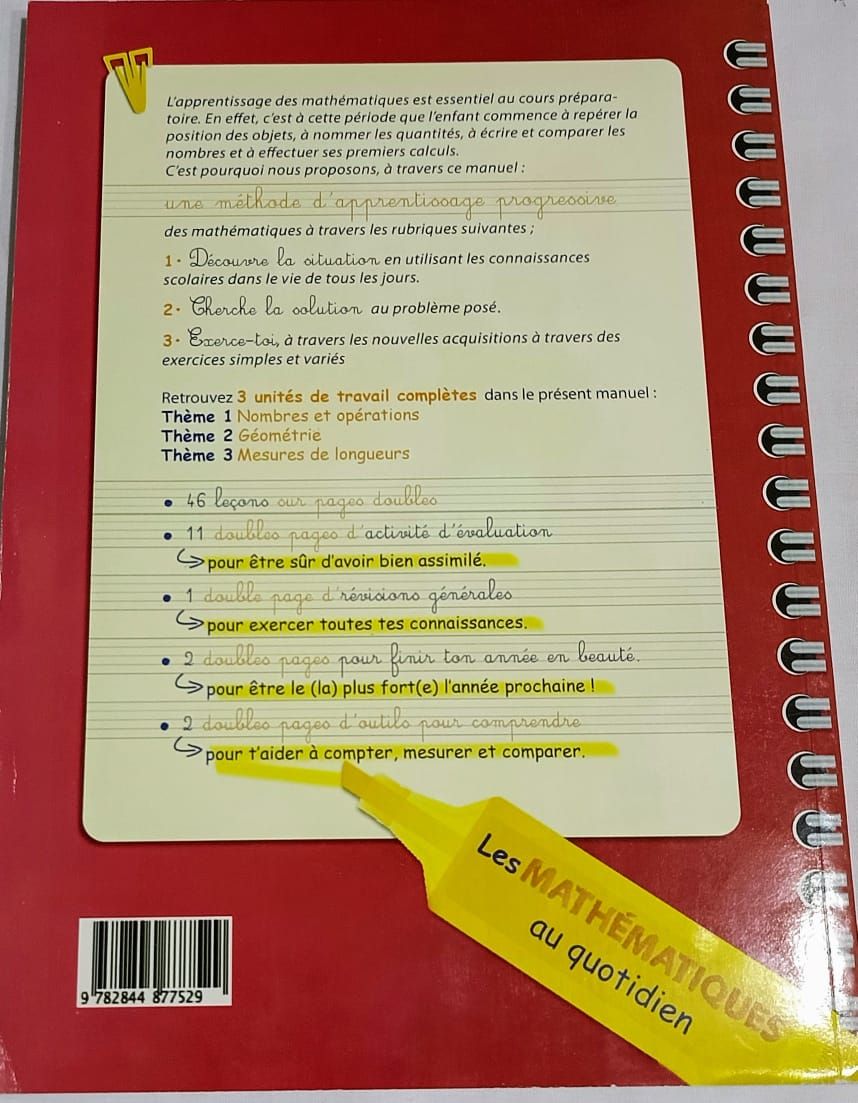 Mathematiques au quotidien - CP2 (Manuel)_1