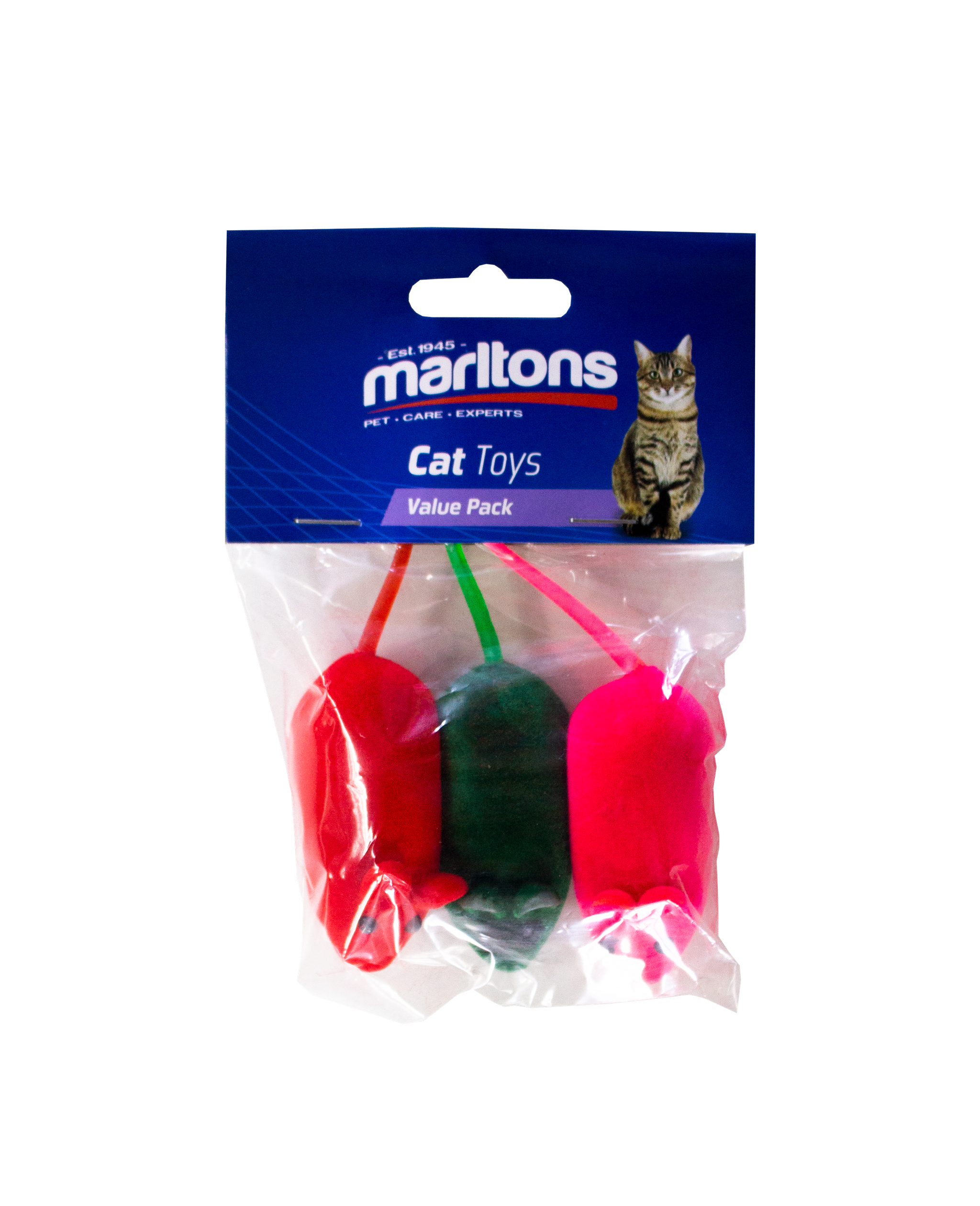 MARLTONS PVC SQUEAKY MOUSE CAT TOY_0