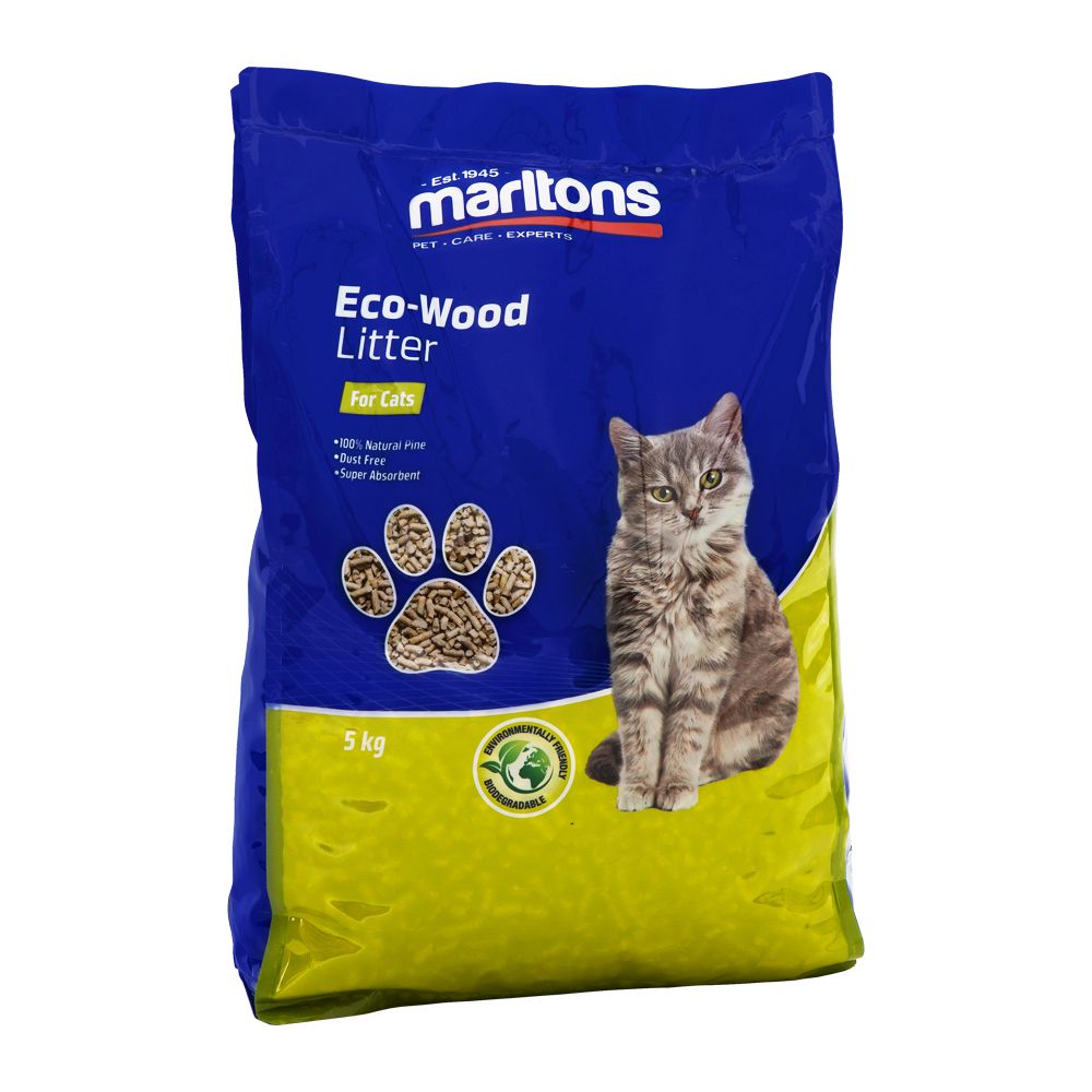 MARLTONS ECO CAT - CAT LITTER PELLETS 5KG _0