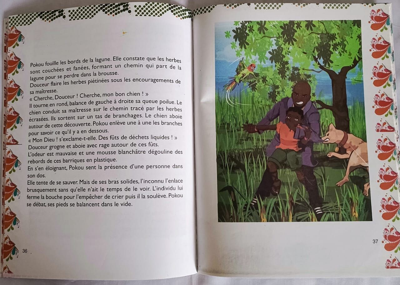Pokou la princesse aux larmes magiques, la lagune en danger (Franck Kone)  - 6ieme_2