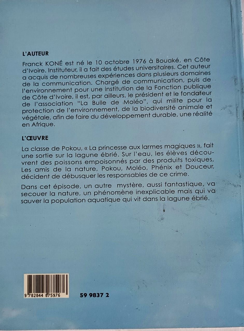 Pokou la princesse aux larmes magiques, la lagune en danger (Franck Kone)  - 6ieme_1