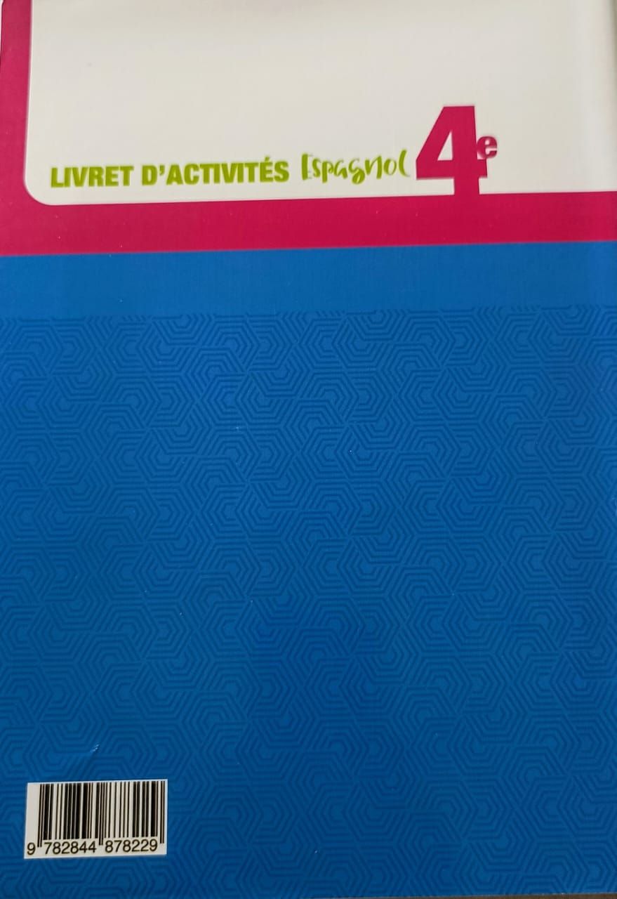 Espagnol YA ESTAMOS (Collection Ecole, Nation et Développement)  - (Livret d’activité) 4ieme_1