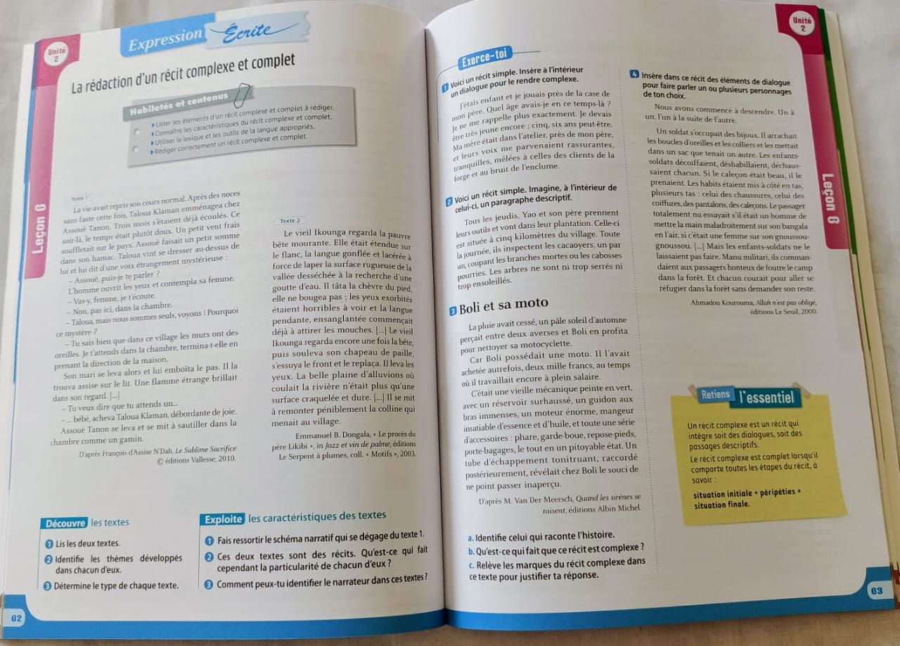 Français (Collection Ecole, Nation et Développement)  - (Manuel) 6ieme_2