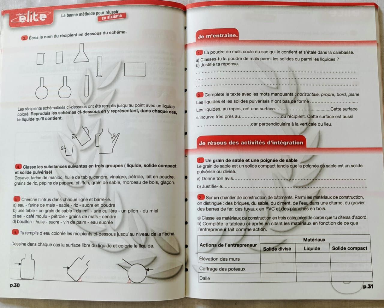 Physique/Chimie (ELITE) - (Parascolaire) 6ieme_2