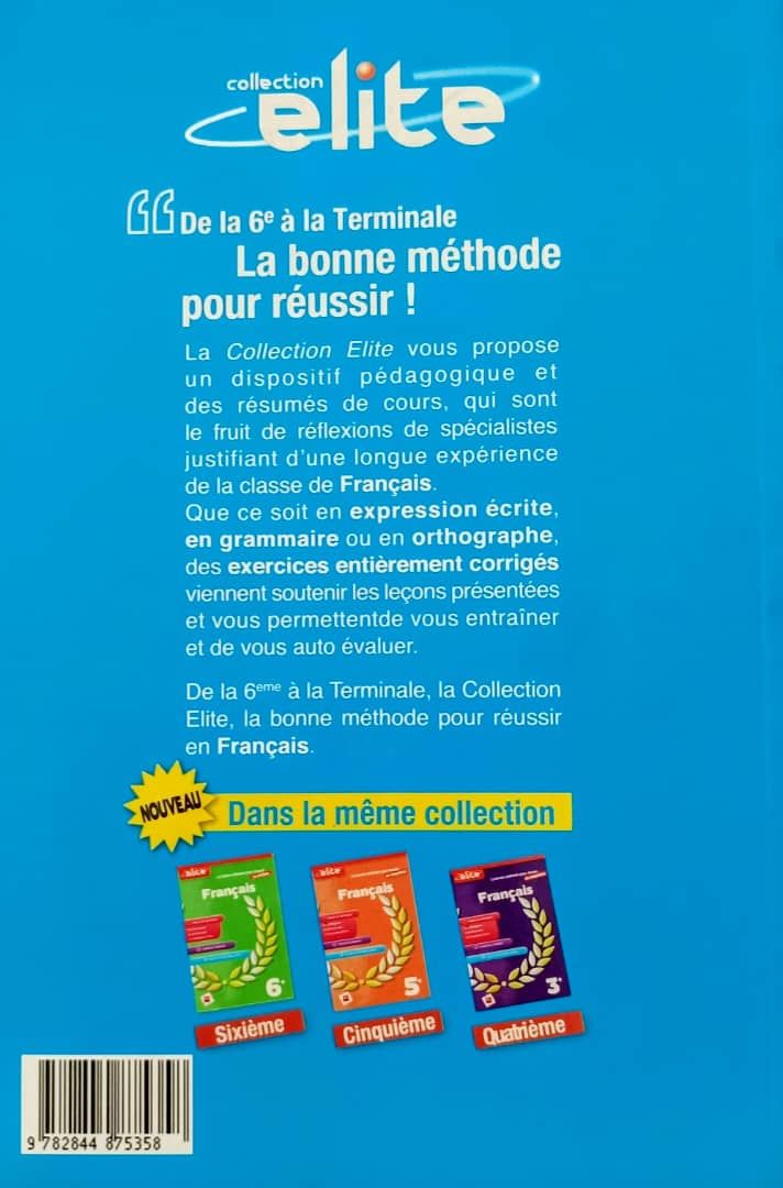 Français (ELITE) - (Parascolaire) 4ieme_1