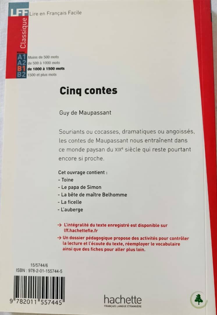 CINQ CONTES (Guy de Maupassant) - 4ieme_1