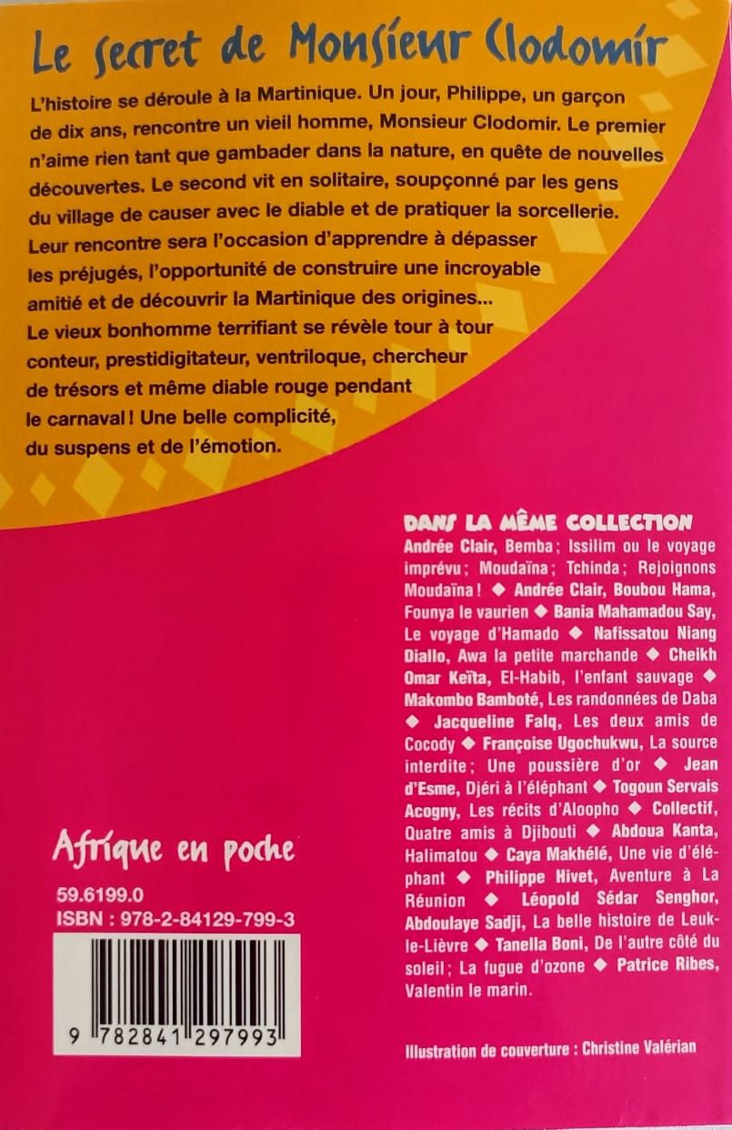 Le Secret de Monsieur Clodomir (M. Th. Rouil)  - 6ieme_1
