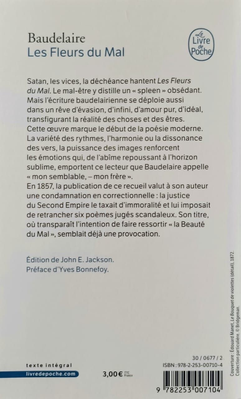 Les Fleurs du Mal (Baudelaire) - Tle_1