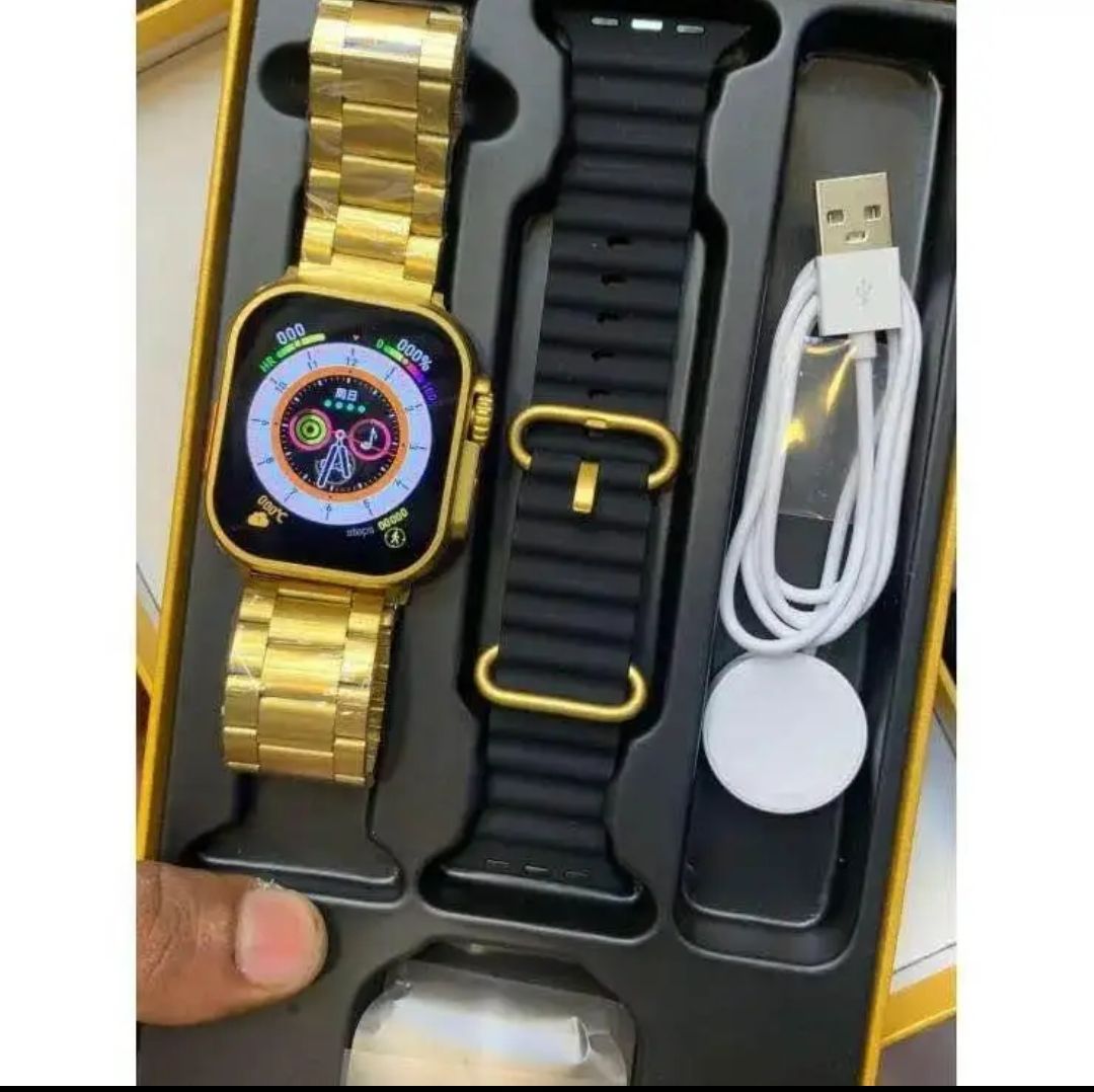 Gold Smart Watch_4