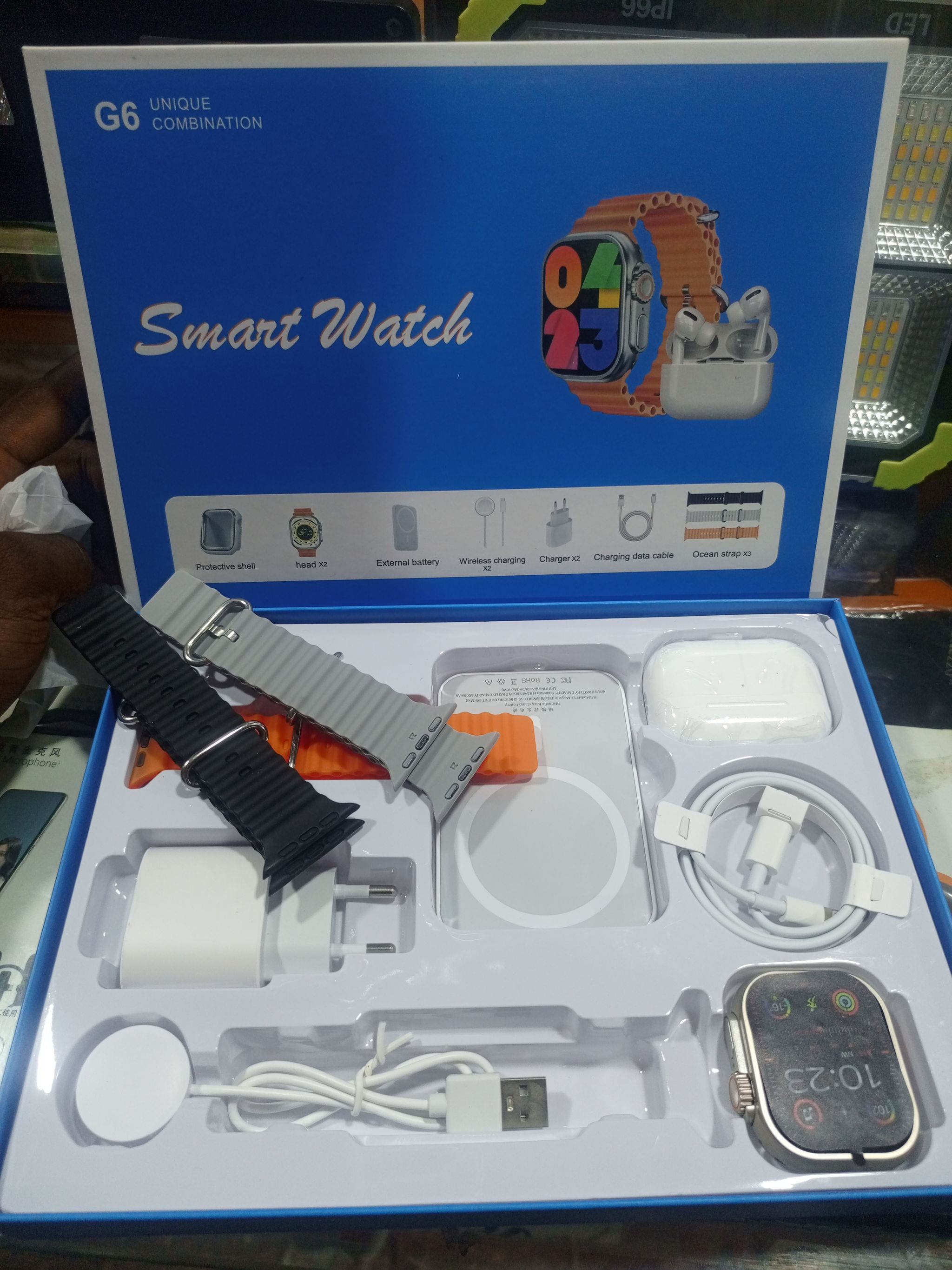 G6 Smart Watch Package _1