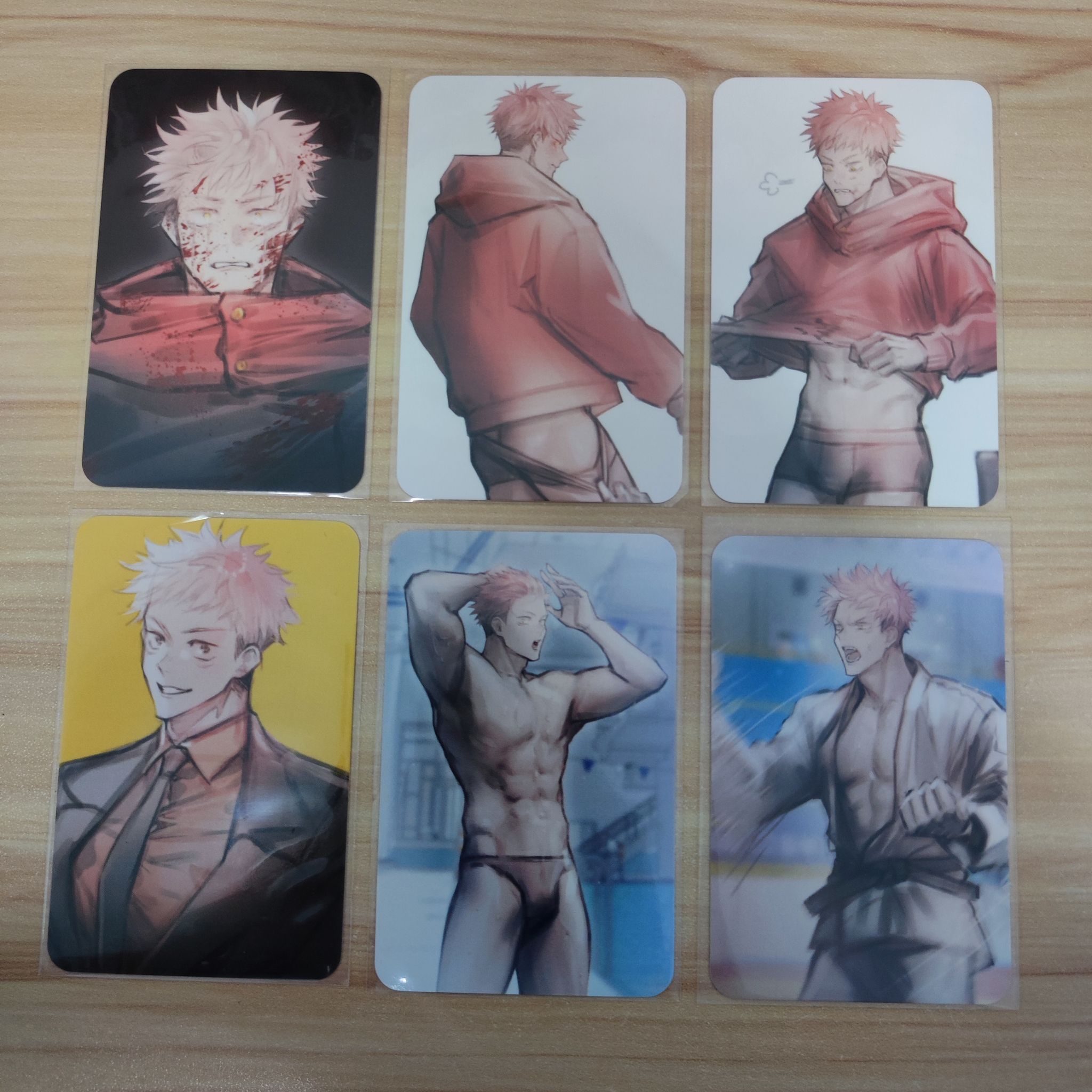 Jujutsu Kaisen Fanart Photocard - Yuuji_0