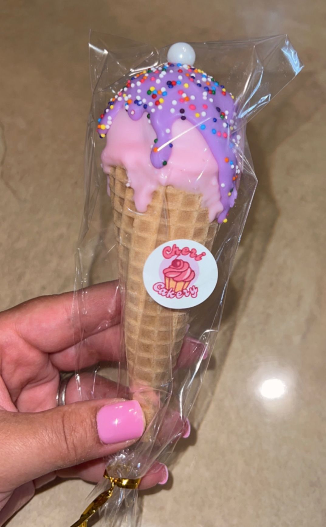 Ice Cream Cone Cake Pops_6