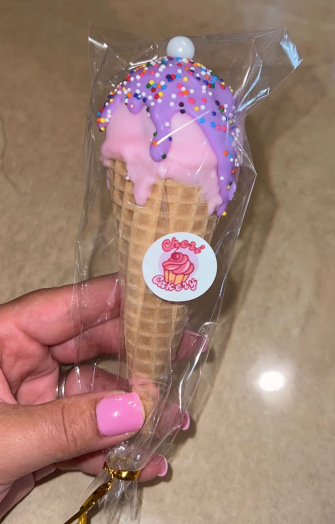 Ice Cream Cone Cake Pops_3