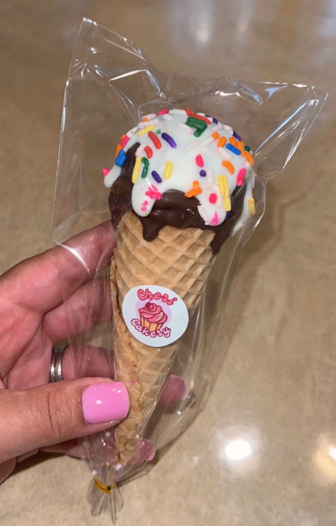 Ice Cream Cone Cake Pops_7