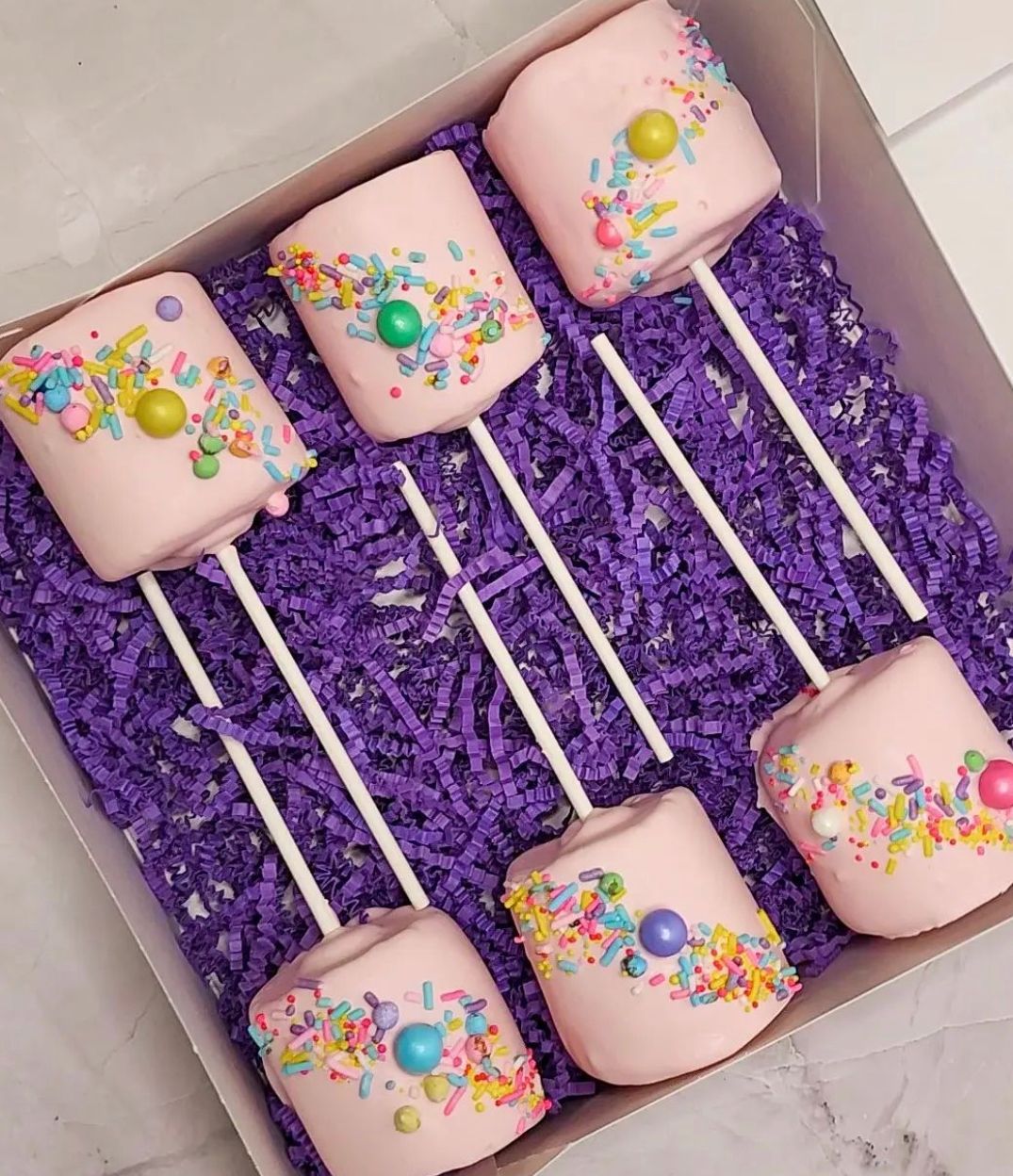 Chocolate Dipped  Marshmallows - 2 colors | 2 colores_3