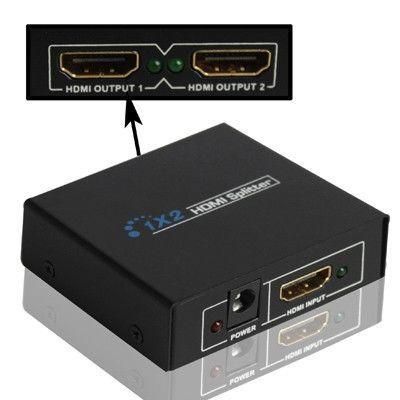 HDMI Splitter 1 x 2 Way – Connect One HDMI Source to Two Displays Simultaneously | 4K Resolution Support_1