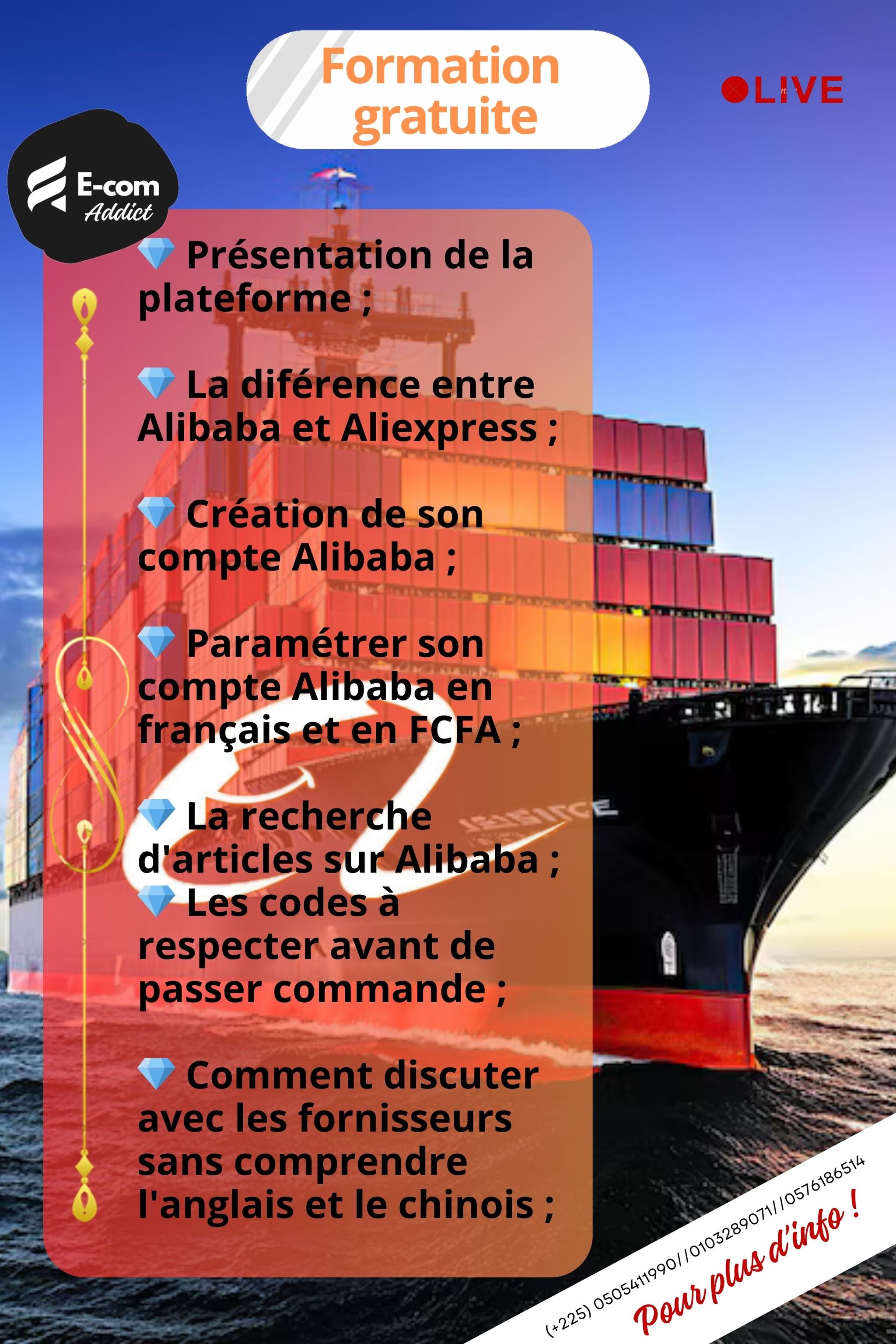 Formation gratuite Alibaba _0