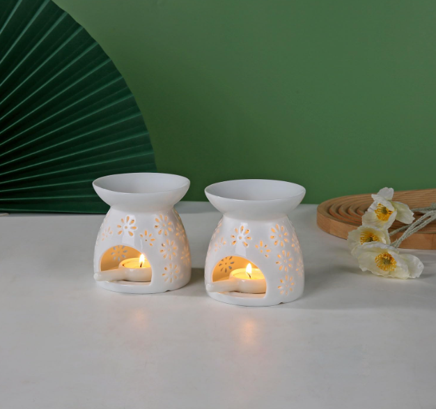 Ceramic Tea Light Wax Warmer_0