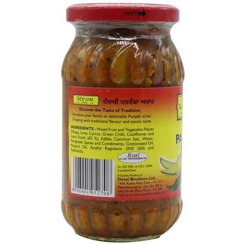 Mother's Recipe Pickle - Punjabi Pacharanga, 400 g Jar_2