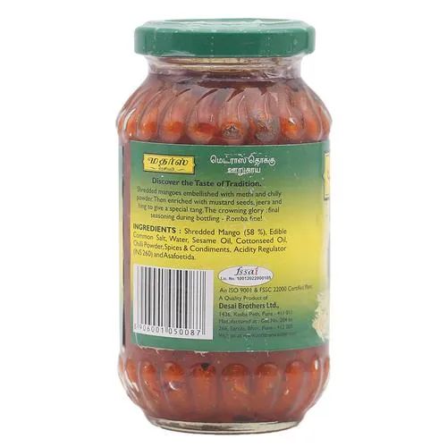 Mother's Recipe Pickle - Madras Thokku, 300 g Jar_1