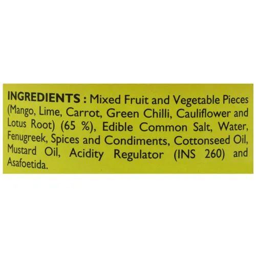 Mother's Recipe Pickle - Punjabi Pacharanga, 400 g Jar_3