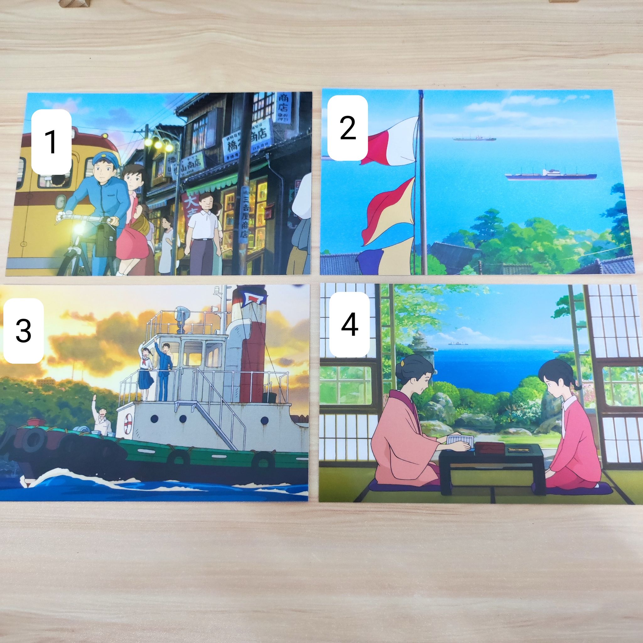 Ghibli Studio Official Postcard - From Up on Poppy Hill_1