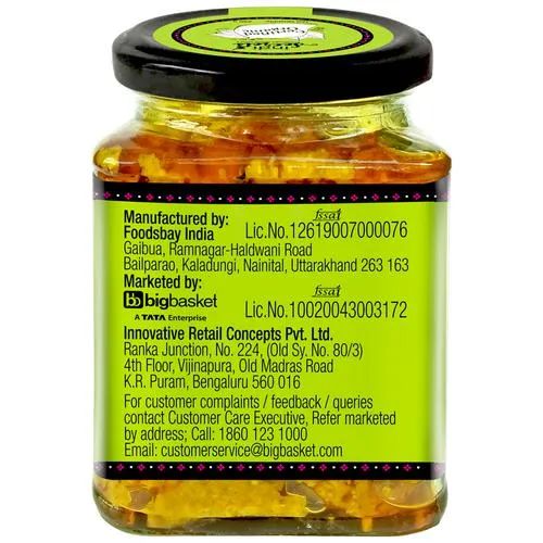 indiSecrets Organic Punjabi Mango Pickle - Homestyle, 250 g Made With Mustard Oil_2